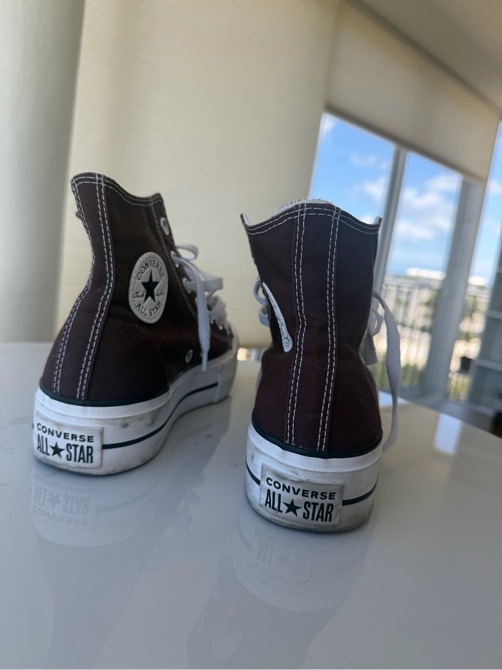 Converse Espresso High Top Sneakers - Picture 5 of 7